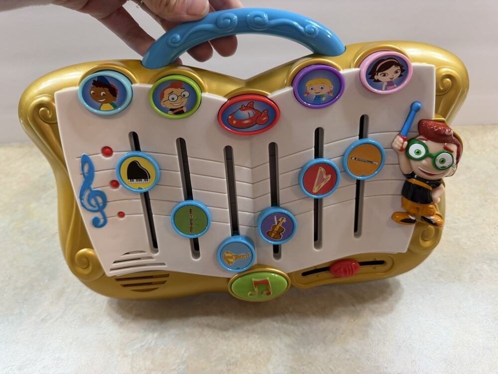 LITTLE EINSTEINS MATTEL 2006 SYMPHONY COMPOSER MUSICAL TOY WORKS!